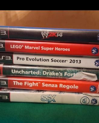 Lotto 6 Giochi PlayStation 3