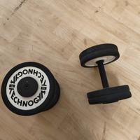 coppia manubri Technogym 