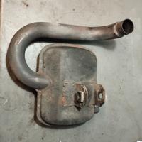 Sito Marmitta per Vespa 125/150 PX - Nera Opaca