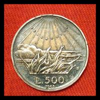 500 Lire Argento
