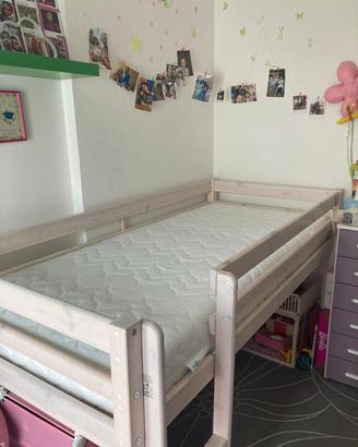 Letto rialzato cameretta bimbi