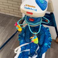 Altalena per neonati Fisher-Price modello Aquarium
