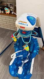 Altalena per neonati Fisher-Price modello Aquarium