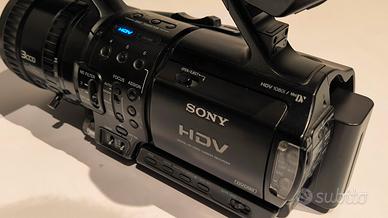 Sony HVR-Z1E HDV + grandangolo Sony 0,7x