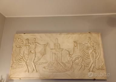 Quadro intagliato a mano in legno