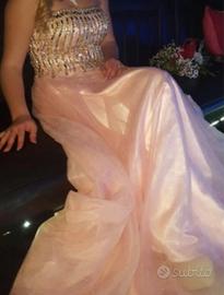 Abito lungo elegante donna