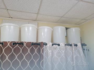 Nr. 5 Fermentatori in plastica da 25 litri