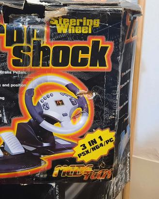 Volante Simulatore di guida con pedali 3 in 1