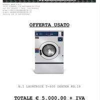 Lavatrice industriale kg.18