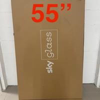 TV Sky Glass 55” NUOVA + Soundbar