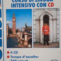 CORSO INTENSIVO INGLESE COMPLETO 4 CD + MANUALE