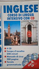 CORSO INTENSIVO INGLESE COMPLETO 4 CD + MANUALE