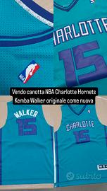 Canotta NBA basket Kemba Walker Charlotte original