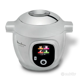 Cookeo+ Grey, Multicooker a Pressione, Capacità 6L