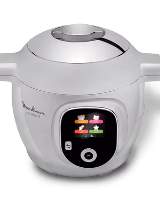 Cookeo+ Grey, Multicooker a Pressione, Capacità 6L
