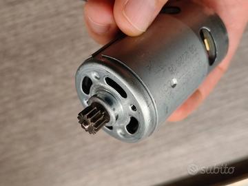 Motore elettrico 12V con Pignone 13 Denti