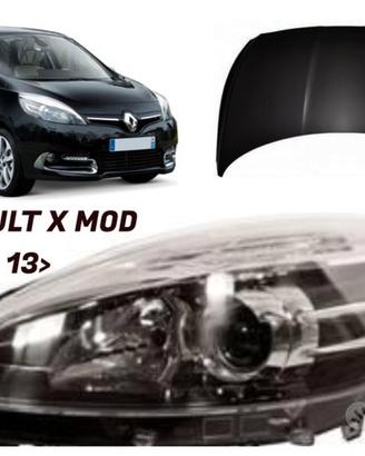Renault X Mod musata airbag cofano fanale box 13