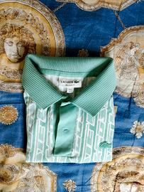Polo Lacoste Regular Fit Fantasia Geometrica
