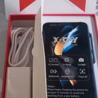 Face ID Smartphone argento 
