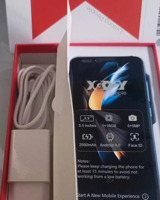 Face ID Smartphone argento 