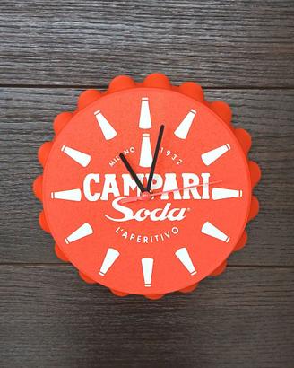 Orologio Campari Soda Nuovo Diametro cm. 23