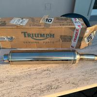 Marmitta scarico originale triumph speed 955