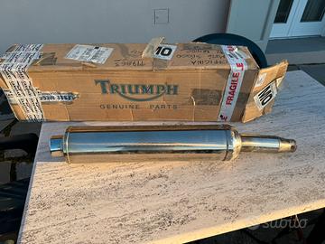 Marmitta scarico originale triumph speed 955