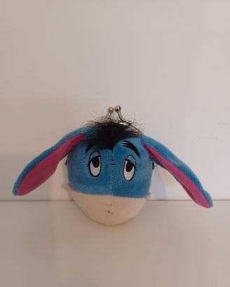 Borsellino asinello di peluche.