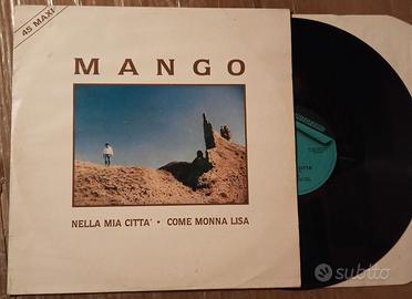 Mango Nella Mia Città / Come Monna Lisa Vinile 12