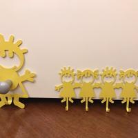 Appendiabiti design cameretta bambini
