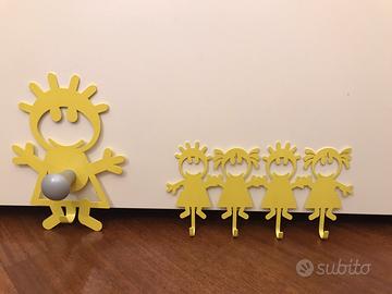 Appendiabiti design cameretta bambini