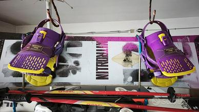 Snowboard Nitro Haze 149 cm + attacchi Ride