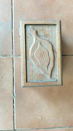 scatola in legno cm 25*16 intarsiata