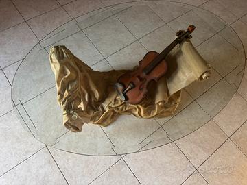 Tavolo ovale in cristallo