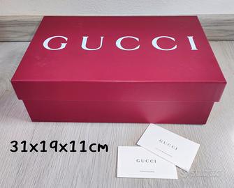 scatola Gucci rossa donna