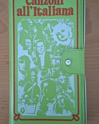 Raccolta 9 musicassette CANZONI ALL'ITALIANA