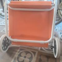 Spiaggina mare con  ruote