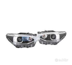 FARI BMW F20 F21 11-15 BIXENON ANGEL EYES FONDO NE