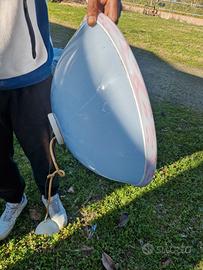 Lampadario Vintage in Vetro Soffiato– Stile Murano