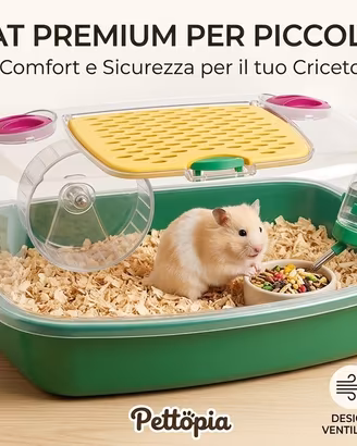 Gabbia per criceti IMAC Yo-Yo Plus + Accessori