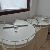 Scaffali rotanti per ikea metod