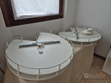 Scaffali rotanti per ikea metod