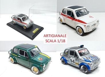 Fiat 500 Artigianali 1/18 e 1/16 Tanomodels