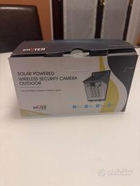 Telecamera Wi-fi Esterno con Pannello Solare