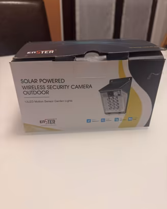 Telecamera Wi-fi Esterno con Pannello Solare