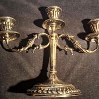 candelabro in argento