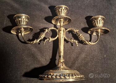 candelabro in argento