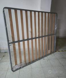 Rete letto matrimoniale in doghe incasso 