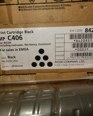 cartuccia stampante mp c406 canon