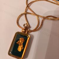 Foglia oro con Catenina